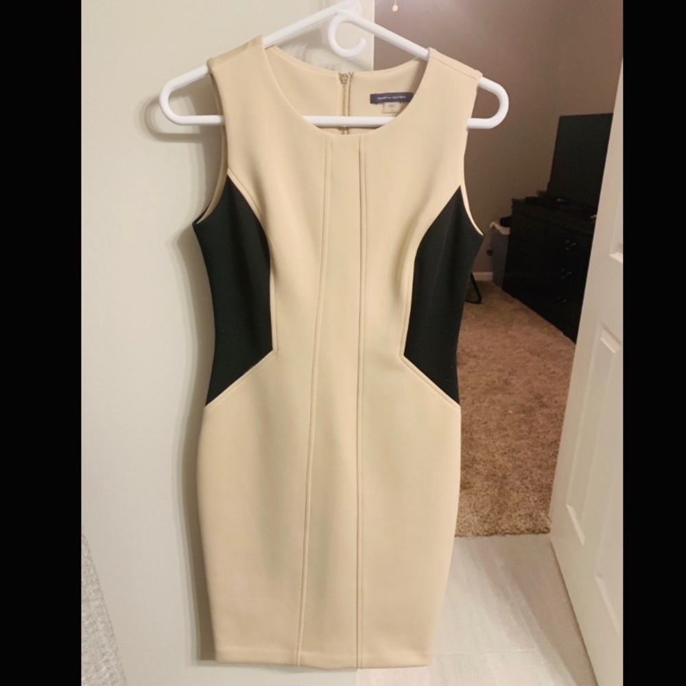 Tommy Hilfiger Elegant Color Block Work Dress - image 1